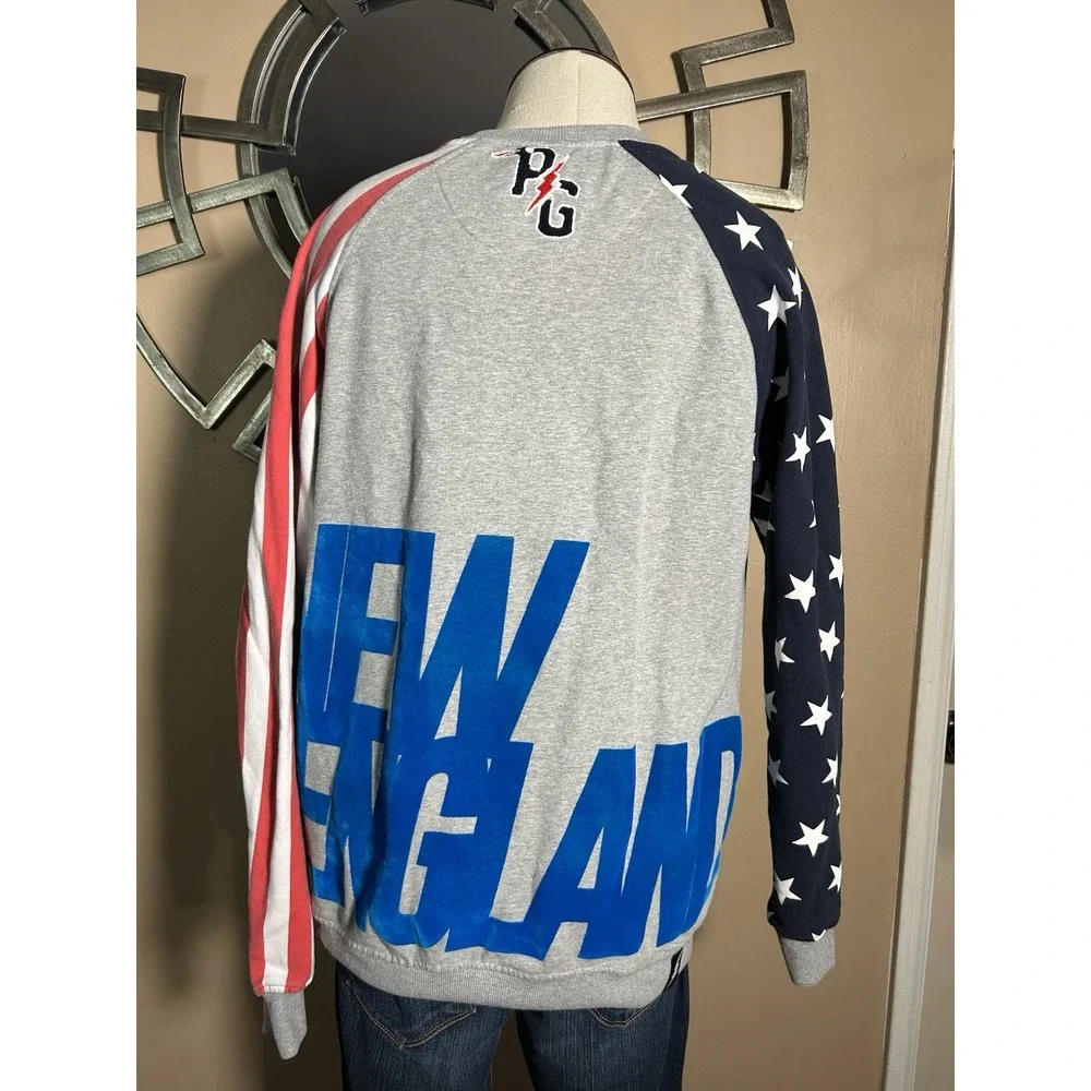 Post Game‎ American Flag New England Patriots Football NFL MED Sweatshirt Unisex